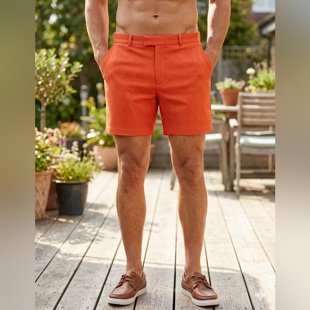 Mr. Turk Oxnard Herringbone Shorts (M5)